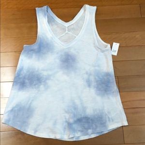 GAP swing style tank top tie dye